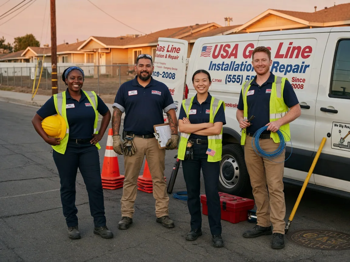Gas Line Installation company in Yorkshire, OH